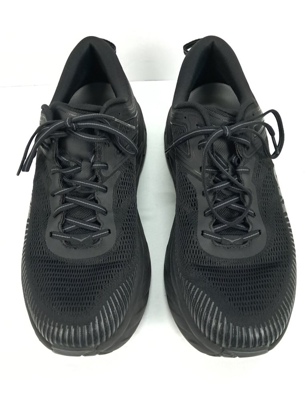 Hoka One One Bondi 7 Shoes Men 12 4E X-WIDE Black Athletic Sneakers 1117033 BBLC - Picture 5 of 14